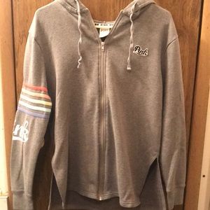 FINAL PRICE! Womens PINK Zip Up Hoodie